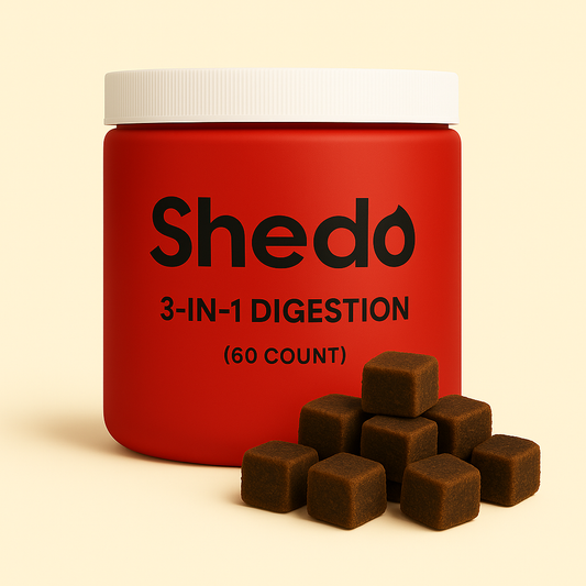 Shedo's 3-in-1 Digestion Chew's